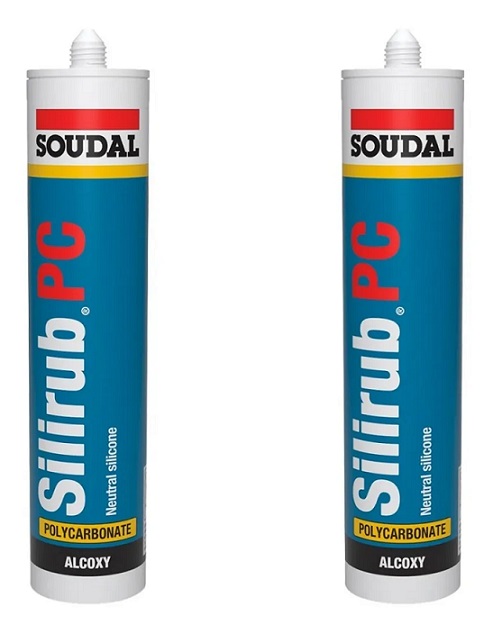 SILICONA ACIDA PARA ACUARIOS SILIRUB AQ SOUDAL - Tecnitum